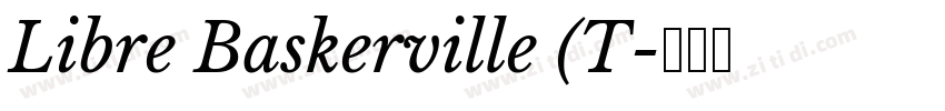 Libre Baskerville (T字体转换